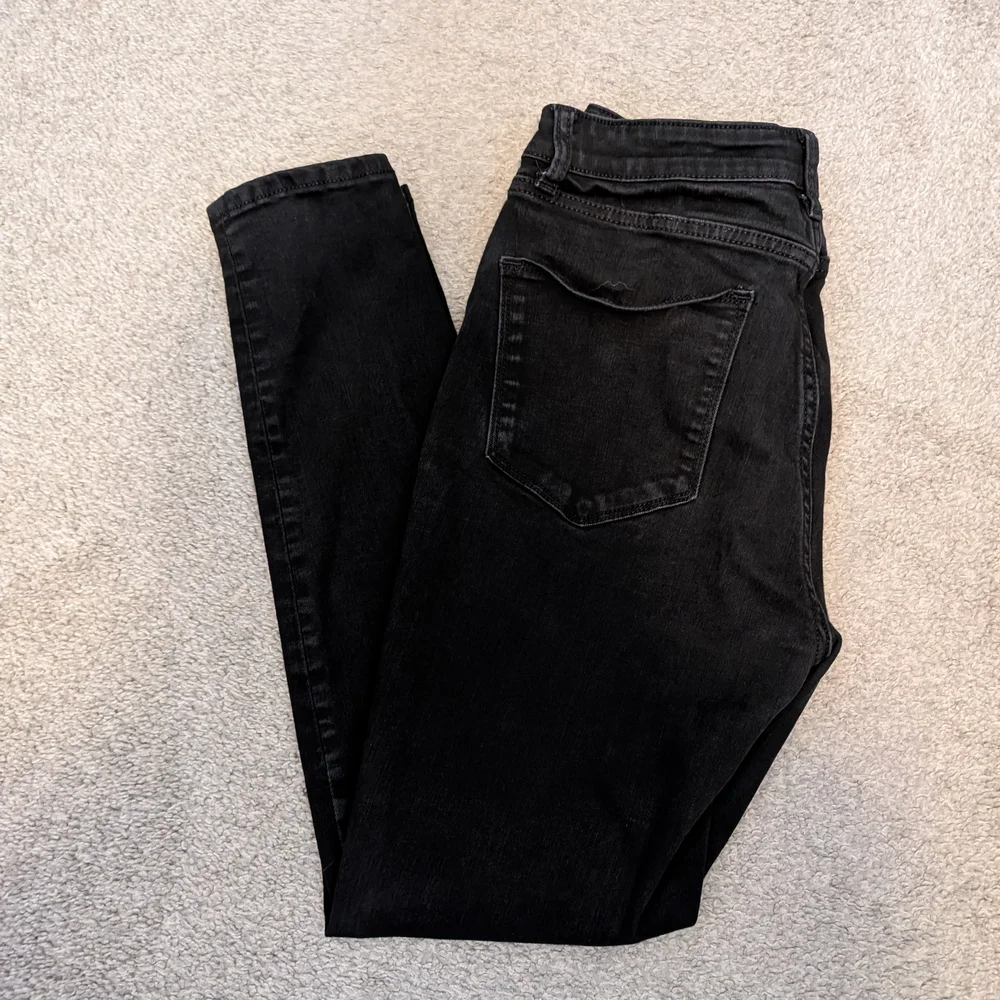3 For $24 Arizona Jean Company Black Jeggings - Picture 3 of 8
